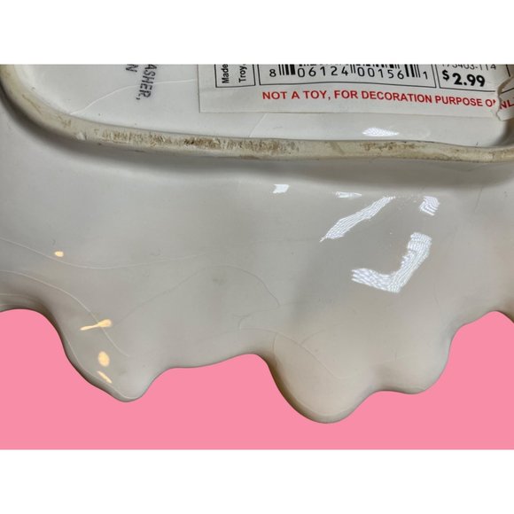 Easter Bunny Rabbit Ceramic Candy Tray Plate Dish K-MART BRAND - Picture 8 of 10